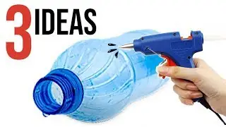 3 Ideas Increíbles de Manualidades con Botellas de Plástico