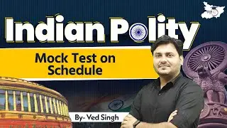 71th BPSC Indian Polity | Mock Test On Schedule | By Ved Singh Sir | 71th BPSC | StudyIQ