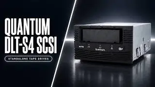 Quantum DLT S4 SCSI Tape Drive Replacement Video