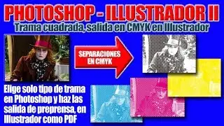 Preprensa Trama cuadrada para serigraf&iacute;a con Sobreimpresi&oacute;n II