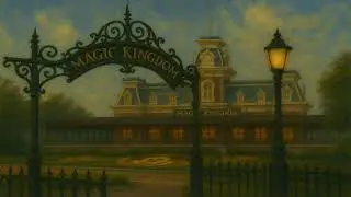 Magical Entrance to the Magic Kingdom | Iconic Disney Park Screensaver for Frame TV Art