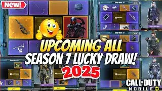 Season 7 Upcoming All Lucky Draw! 2025 | Mythic Dark Shepherd & Girls Frontline Draw! | Codm Leaks