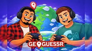 OS PIORES JOGADORES DE GEOGUESSR!!! - GEOGUESSR com o CAUAMUNIZZZ