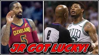 MARCUS SMART BLACKS OUT IN RAGE AND TRIES TO ENDS JR SMITH (He Wasn't Faking This Time)
