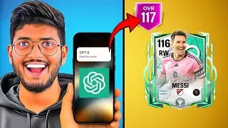 The New ChatGPT 5 decides my FC MOBILE Team! 