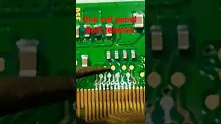 One cof panel short removing..