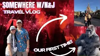 Our FIRST TIME AT DISNEY WORLD -  VLOG DAY 1 🏰| Magic Kingdom | Travel vlog w/girlfriend❤️