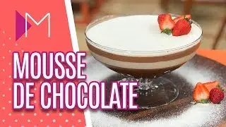 Mousse de chocolate fácil - Mulheres (10/03/2020)