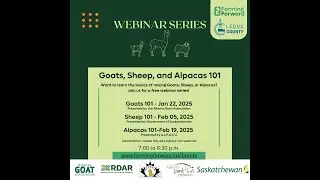 Goats 101 Webinar Recording