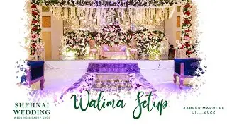Walima Setup 2022 | Jabeer Marquee | Shehnai Wedding | Mirpur Azad Kashmir | stage no W114