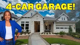 INSIDE COLTON&rsquo;S 65&rsquo; | David Weekley&rsquo;s 1-Story Dream Home with 4-Car Garage