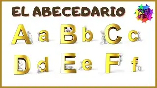 Abecedario en Español para Niños con Letra Mayuscula-Minuscula/Cancion del Abecedario/Alphabet Song