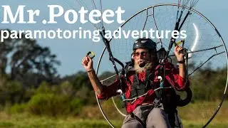 MR POTEET'S FLORIDA PARAMOTOR ADVENTURE. CAUTION FACEPLANT