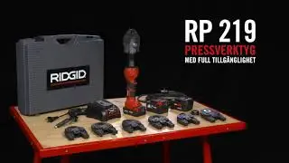 RIDGID RP219 Pressverktyg - Produkt&ouml;versikt (Svenska)