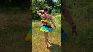 Balloon Dress #BalloonDress #BalloonDressContent #BalloonFashion #BalloonCouture