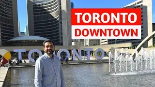 Toronto City Tour || Nathan Philips Square || Toronto Harbor