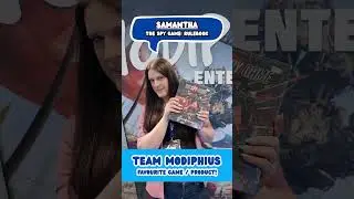 Team Modiphius and our favourite games / products! 💖🎲 #ukge #modiphius