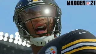 NEXT-GEN MADDEN 21 (PS5) GAMEPLAY | FOOTBALL TEAM vs STEELERS | WEEK 13