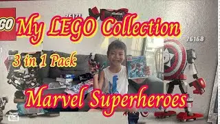My LEGO Collection | 3 In 1 Marvel Heroes | Summer Memories 08/2021