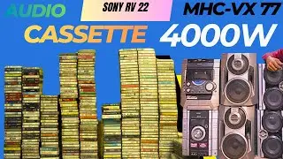 All Audio cassette ￼music system mhc -vx77 4000w Rv 22 2600w ph.7303205865