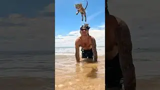 beach send with the twins..