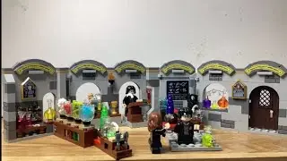 Lego Harry Potter Stop Motion: Hogwarts Castle Potions Class 76431