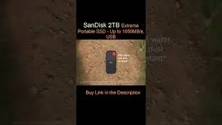 Business Gadgets SanDisk 2TB Extreme Portable SSD-Up to 1050MB/sUSB#gadgets #gadgetsshorts #shorts