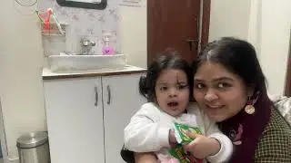 Morning Blue Tea ☕ | Baby Gupta Play Time 😍 | Popcorn Fun 🍿 | Mini Makeup Artist 😂