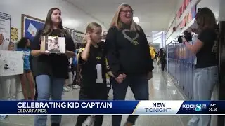 Meet this week's Kid Captain for the Hawkeyes: Lily Sebastian