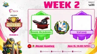 Boom Academy and Vatang |  GOLDEN HEART CUP | Clash of Clans | Akari Gaming