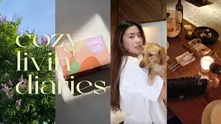 Cozy Livin' Diaries | French Dining, Hauls & Unboxing, Hair Routine