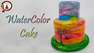 Torta Acquerelli