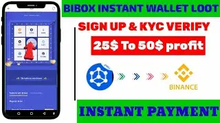 20$ insant payment bibox wallet | bibox sign up and kyc verify | houbi global instant payment loot |