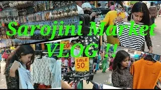 Sarojini Nagar Market Vlog| Best Affordable Products| Vaishali's Versatile Channel |