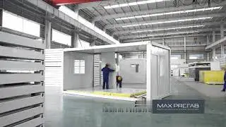 Max Prefab Foldable Flat Pack Container- New Invention 2018