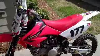 Honda CRF 70 Full Mod @ Idle