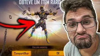 CONSEGUI A NOVA SORTE ROYALE E FUI HUMILHADO AO VIVO NO FREE FIRE!!!