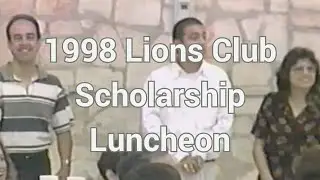 1998 Lions Club Scholarship Awards