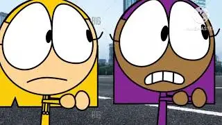 Cartoon Network T For Tesla In City
