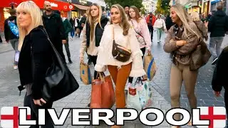 Walk in LIVERPOOL England | City Centre | Albert Dock to Street Bold Street | December 2022 4k