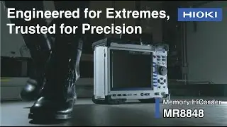 Introducing HIOKI's Sturdy High-speed DAQ System | Memory HiCorder