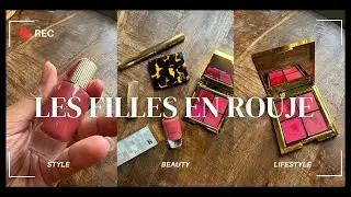 ROUJE // LES FILLES EN ROUJE BEAUTY PRODUCTS 💋💄
