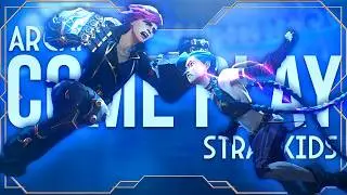 COME PLAY - Stray Kids ft. Young Miko || ARCANE Edit