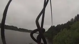 John -  Go Ape Long Zip Over Rivington Pike