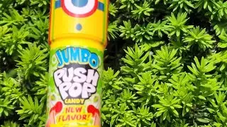 New Jumbo Push Pop Cherry 🍒 Watermelon 🍉 Flavor. #pushpop #candy #yummy #subscribe