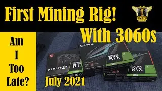 Моя первая установка для майнинга криптовалют с 3060s | Apiary Miner | Неподходящее время для начала?