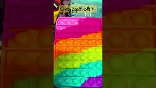 Crazy popit note books 📚 #fidgets #asmr