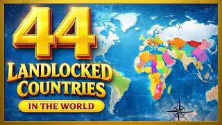 44 Landlocked Countries in the World Explained 🌍 | Geography