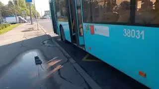 Автобус 96 маршрут МАЗ-203 38031 Дунайский Проспект