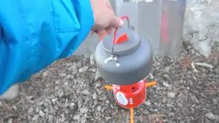 BRS-3000T World's Lightest Butane Stove in the High Sierras